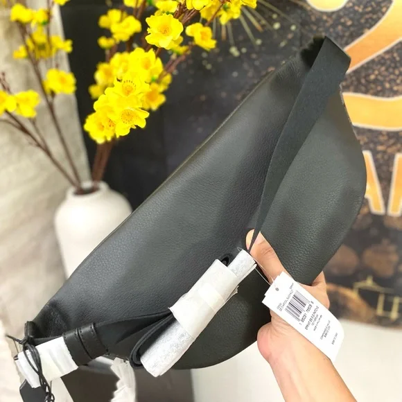 Coach Sprint Belt Bag In Signature Jacquard With Ski Patches Bags